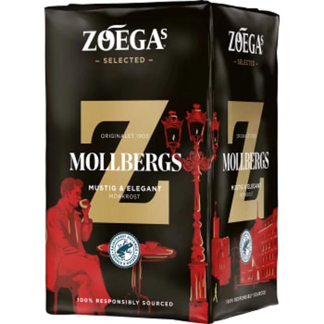 Мелена кава Mollbergs Zoegas, 450 г