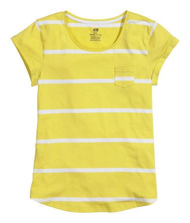Футболка H&M М жовтий -0469